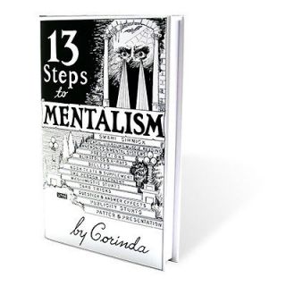 13 Steps To Mentalism by Corinda Superb Mentalism Magic Trick Book NEW 