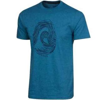 quiksilver thumbprint slim fit t shirt pacific heather more options