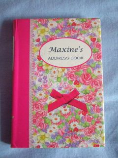personalised mini address book names d to i more options