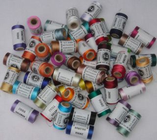 24 rayon machine embroidery thread spools 500m each from united