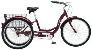 schwinn 26 meridian cruiser 3 wheel tricycle bike bicycle s4002