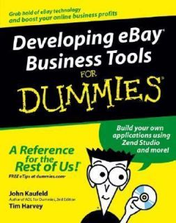 Developing  Business Tools for Dummies by Tim Harvey and John 