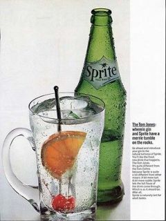 SPRITE Soda Ad   1964   How to make a Tom Jones