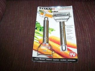 Titan tools   Peeler & Julienne Tool   New in Package   As Seen on 