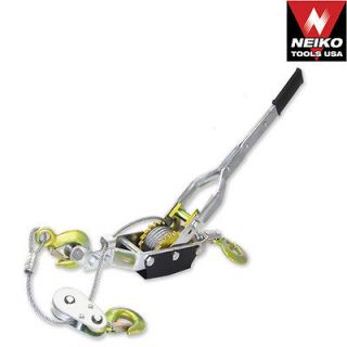 neiko 10000 3 hook come along winch puller comealong  35 95 