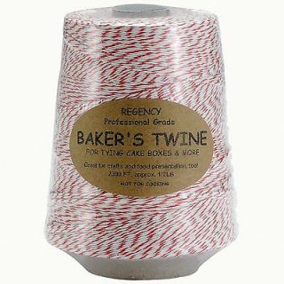 2300 feet of regency baker s twine red and white time left $ 7 98 0 