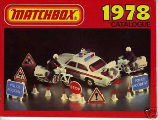 34 year old matchbox toy car catalog 