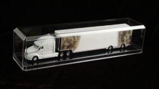 12 Display Cases Diecast 1:64 Semi Truck Trailer Car Cabinet Matchbox 