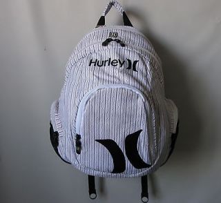  THE ONE WHITE TRAVEL BACKPACK LAPTOP COMPUTER CARRY HOLDER BOOK BAG