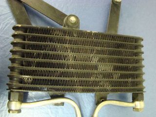 oil cooler assembly for classic triumph motorcycles 