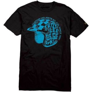 Troy Lee Designs TLD Gazoo Custom Helmets Black Tee T Shirt TShirt 