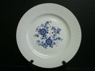   Royal Blue Ironstone Enoch Tunstall   Dinner Plate   L#O3   #A