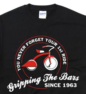   Biker T Shirt Harley Indian BSA Chopper Hog Bobber Norton Jap Size