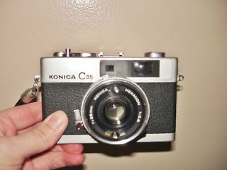 konica c35 hexanon 35mm camera  24 99