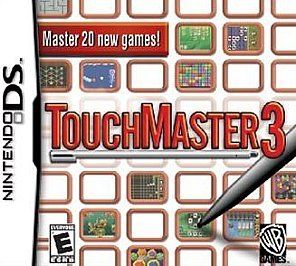 touchmaster 3 20 games nintendo ds nib 
