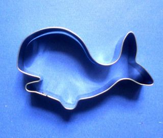 whale ocean sea marine baking biscuit cookie cutter from