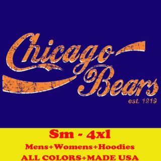 BEARS RETRO chicago new 80s football jersey hip new MENS 4XL NAVY T 