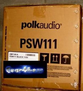 Polk Audio PSW111 Subwoofer Speaker Powered Home Theater Sub Woofer 10 
