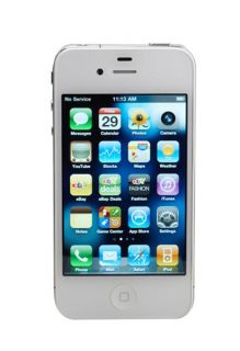 apple iphone 4 16gb white verizon smartphone 