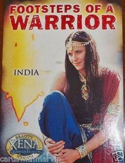 xena warrior princess footstepes of a warrior card fw1 one