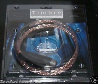 Kimber Kable Timbre Audio Interconnects 1 meter XLR Balanced MSRP $140