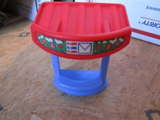   Price Little People Christmas Train village Santa post office box mail