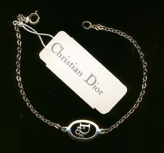 Christian Dior Symbol Gold Plated Chain Bracelet New   A perfect Gift
