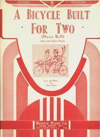 harry dulce sheet music bicycle built for two 1941 time