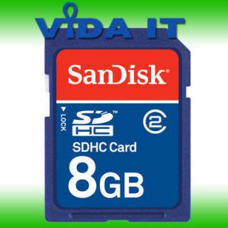 8gb sdhc memory card for vivitar dvr 650 810hd 830xhd