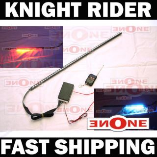 Flashing Red Knight Rider SMD LED Light Scanning Light Kit Lights