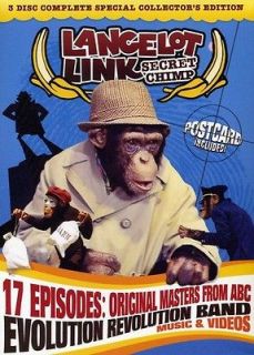 Lancelot Link Secret Chimp Collector’s Edition Region 1 New 3xDVD