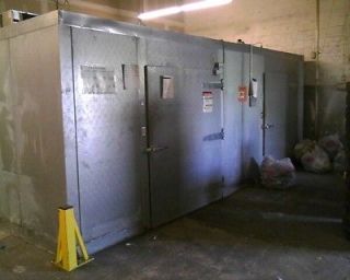 USED WALK IN FREEZER 8x12x8 SELF CONTAINED REFRIGERATION PLUG & RUN