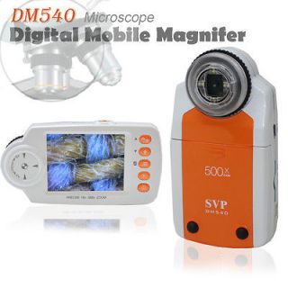 SVP Handheld Digital Mobile Magnifier MicroScope w/ Camera & Video 