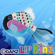webkinz lil kinz polka back fish new with sealed tag