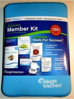   WEIGHT WATCHERS POINTS PLUS DELUXE STARTER KIT WITH CALCULATOR & MORE