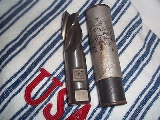 Weldon Center Cutting 1 Diameter 4 flute Shank/Drill (Believe to be 