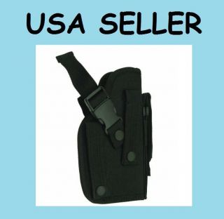NEW BLACK MOLLE Ambidextrous right left hand belt holster for gun 