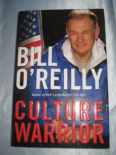 bill o reilly culture warrior 1st 1st 2006 signed hcdj
