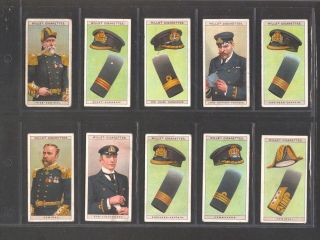 naval dress badges wills s cigarette cards 1909 more options