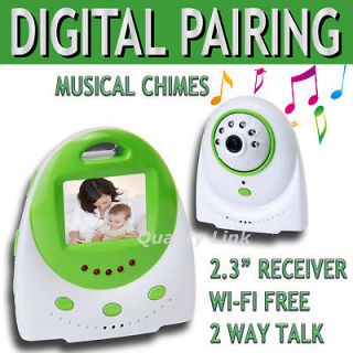 Newly listed Digital Pair 2.3 Baby Monitor IR Video Camera Intercom