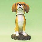 beagle dog bobble head figurine wobble r nodder so cute