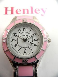   Nurses/ Doctors Henley Pink / Enamell Fob Watch White Face Gift H055
