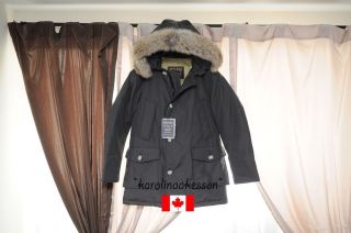 BRAND NEW WOOLRICH ARCTIC PARKA DF FADED BLACK (FDB)   MADE IN CANDA 