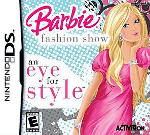 Nintendo DS Barbie Fashion Show: An Eye For Style Game COMPLETE