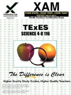 Texes Science 4 8 116 by Sharon Wynne 2006, Paperback