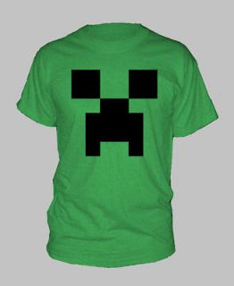 CREEPER ~ T SHIRT minecraft monster rave 3d   EXTRA LARGE   Other 