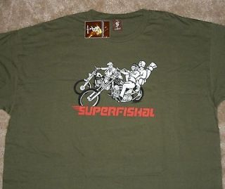 superfishal free and easy easy rider t shirt 2xl nwt