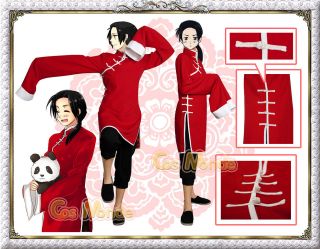 hetalia china cosplay costume any size special gift from china