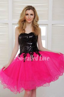 Sexy Short/ Mini A Line Cheap Tiered Tulle Cocktail Prom Party 