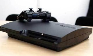 Sony PlayStation 3 Slim 120 PS3 GB Charcoal Black Console (NTSC   CECH 